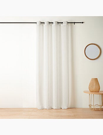 Tenda ad occhiello con filo fiammato