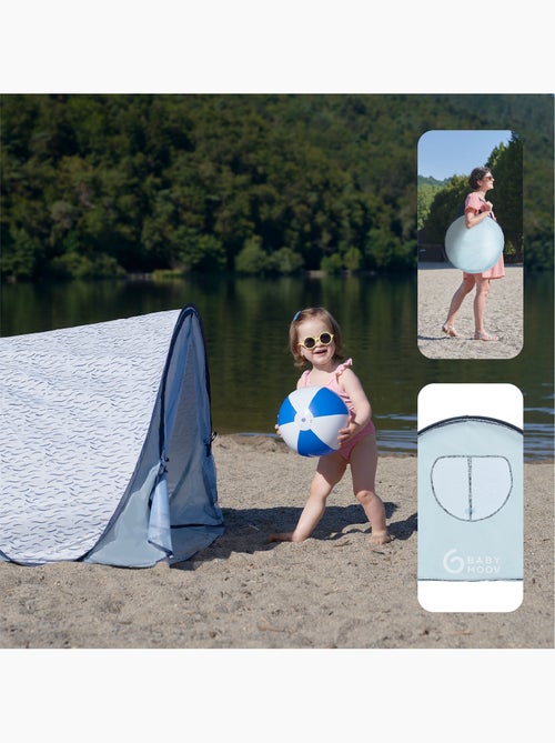 Tenda anti-UV ad alta protezione 50+ Blue Waves 'Babymoov' - Kiabi Tenda anti-UV ad alta protezione 50+ Blue Waves 'Babymoov' - Kiabi