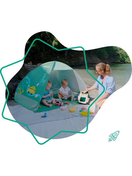 Tenda anti-UV per bambini, sistema pop-up, protezione SPF 50+ 'Badabulle' - Kiabi