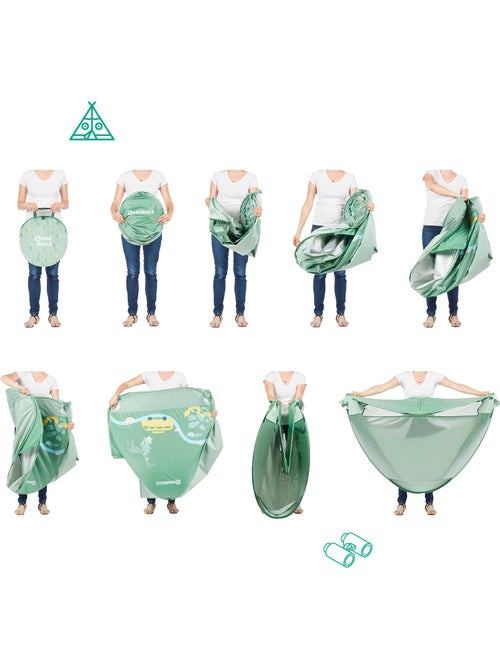 Tenda anti-UV per bambini, sistema pop-up, protezione SPF 50+ 'Badabulle' - Kiabi