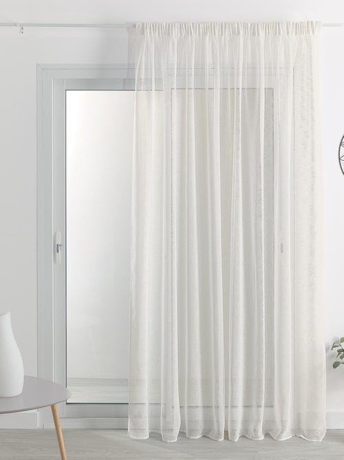 Tenda arricciata con caduta fluida - Kiabi