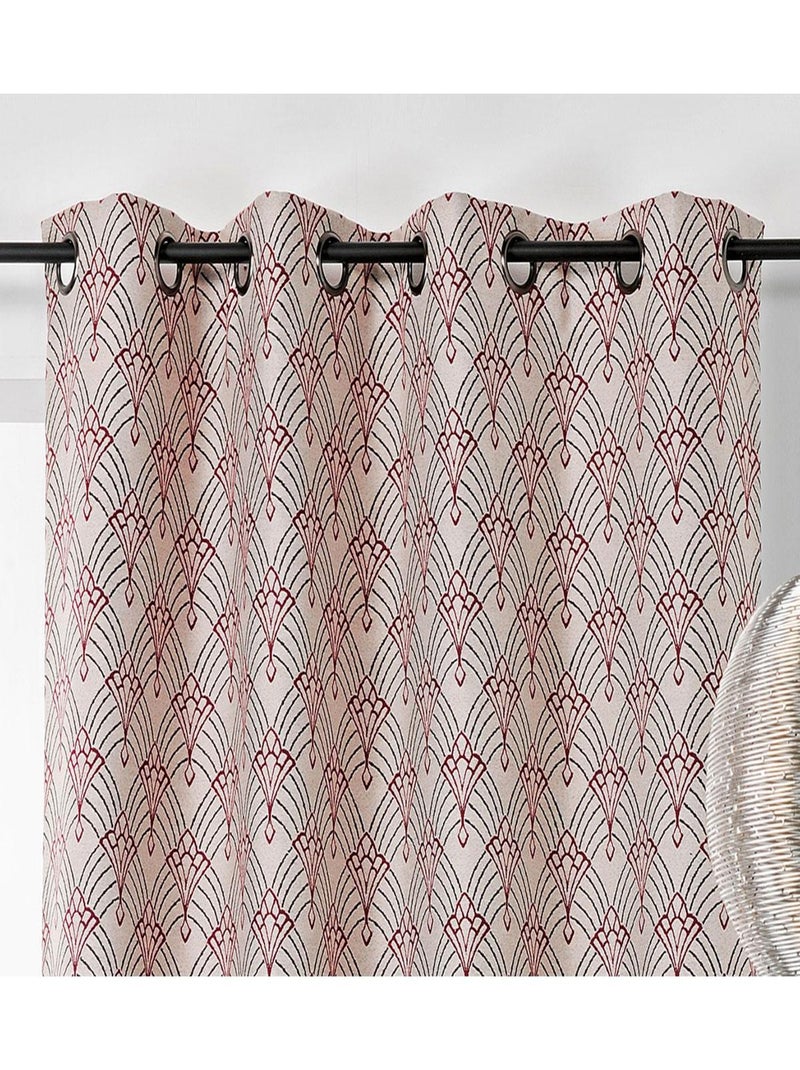 Tenda artistica decorativa Jacquard Rosso - Kiabi