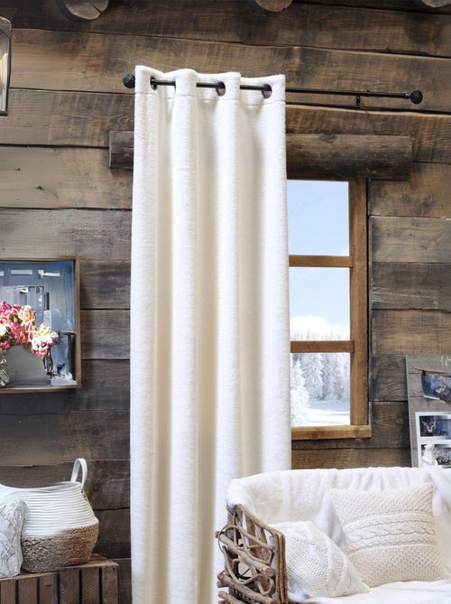 Tenda avvolgente in finta pelliccia - Kiabi