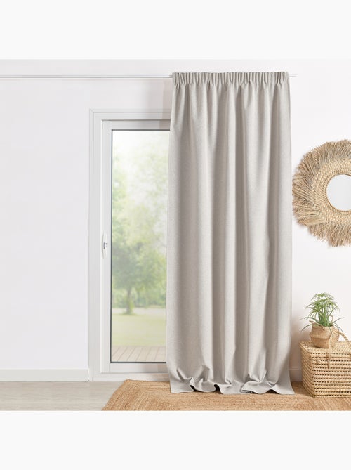 Tenda bifacciale 100% oscurante con arricciature - Kiabi