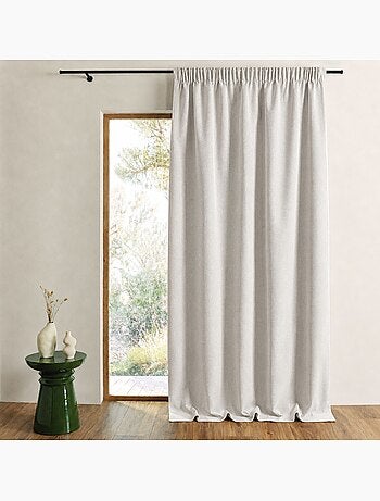 Tenda bifacciale 100% oscurante con arricciature MIDNIGHT