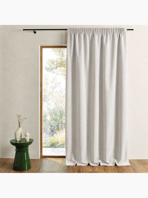 Tenda bifacciale 100% oscurante con arricciature MIDNIGHT - Kiabi Tenda bifacciale 100% oscurante con arricciature MIDNIGHT - Kiabi