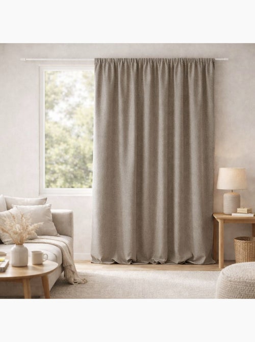 Tenda bifacciale 100% oscurante con arricciature - Kiabi