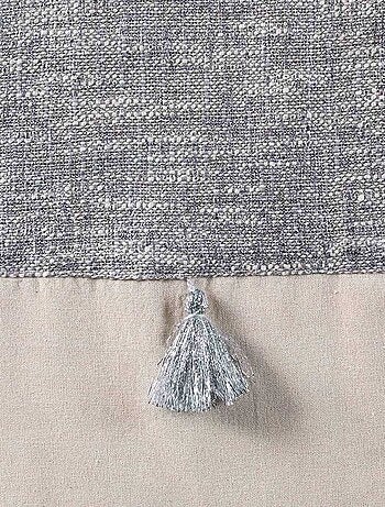 Tenda bohémien con finiture in oro o argento