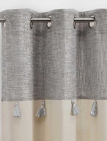 Tenda bohémien con finiture in oro o argento