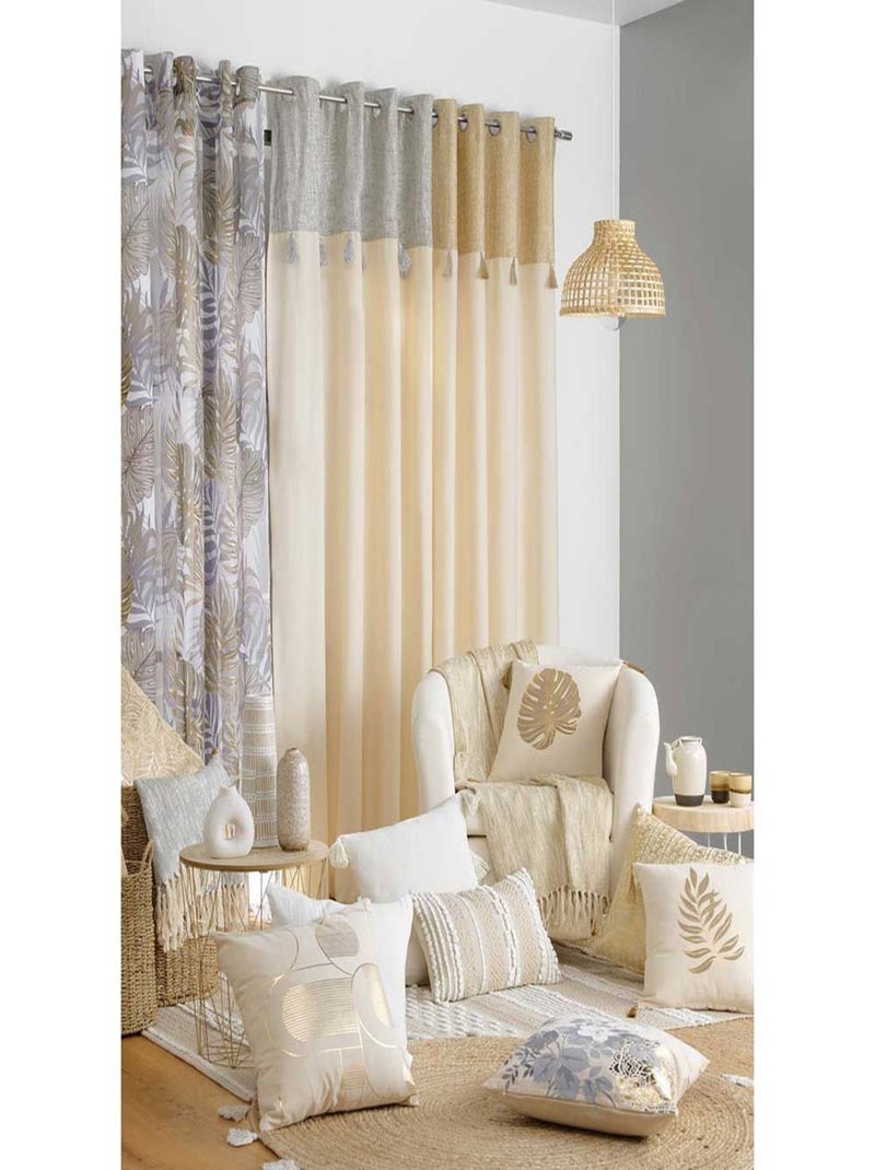 Tenda bohémien con finiture in oro o argento Legno naturale - Kiabi