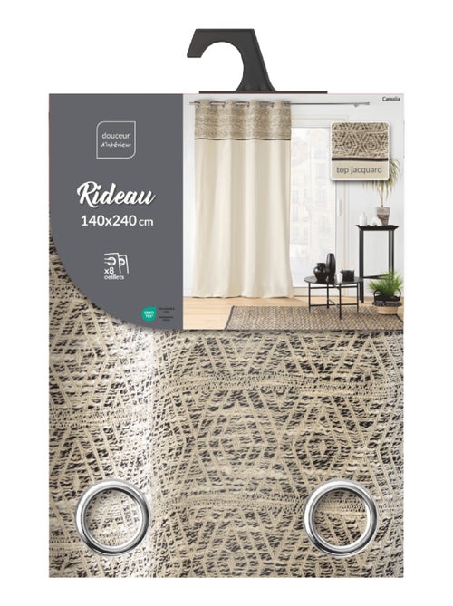 Tenda Camalia Top Jacquard Eyelet - Kiabi