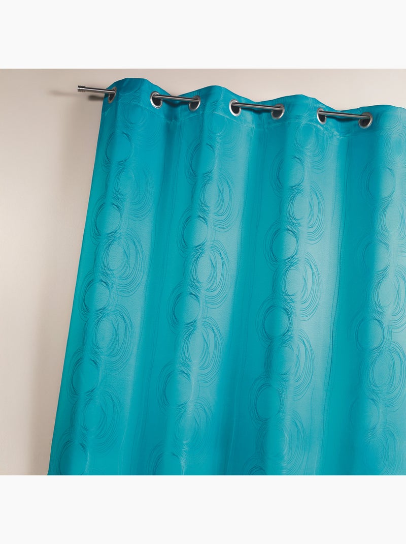 Tenda Cercle Design con stampa jacquard Blu petrolio - Kiabi