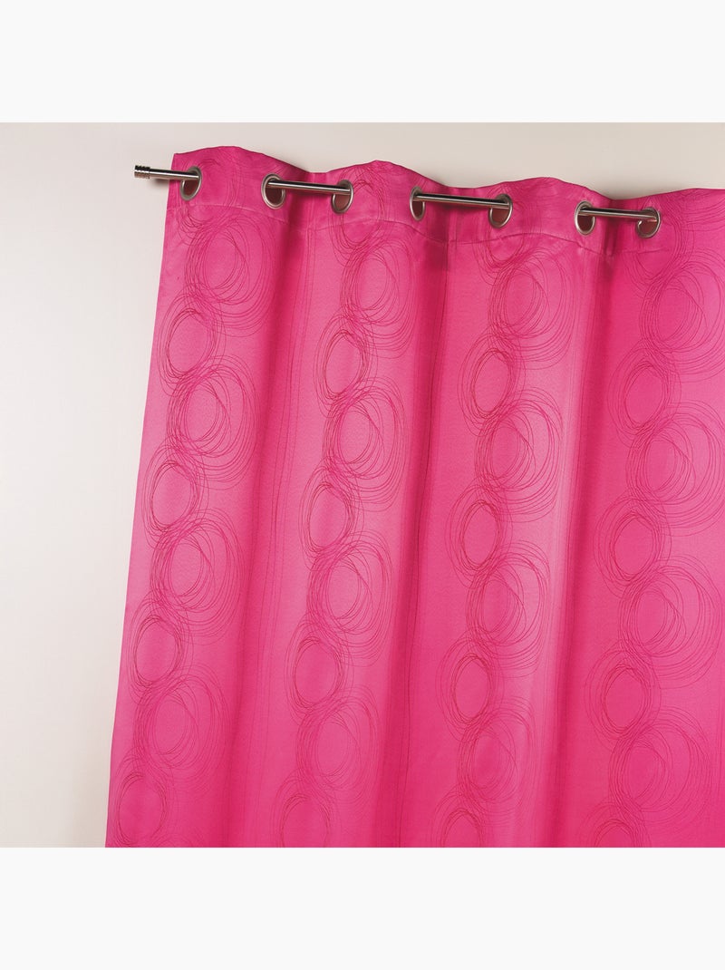 Tenda Cercle Design con stampa jacquard Rosa fucsia - Kiabi