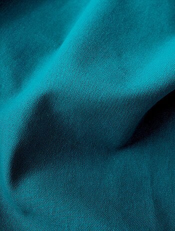 Tenda colorata in puro cotone con 8 occhielli