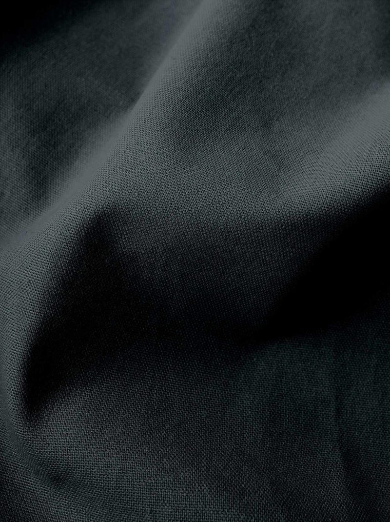 Tenda colorata in puro cotone con 8 occhielli Grigio scuro - Kiabi