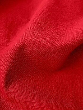 Tenda colorata in puro cotone con 8 occhielli