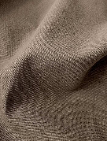Tenda colorata in puro cotone con 8 occhielli