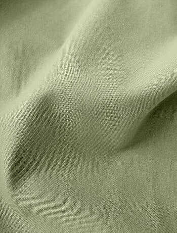 Tenda colorata in puro cotone con 8 occhielli