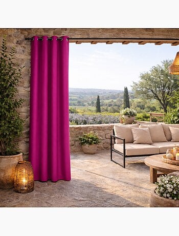 Tenda colorata per esterni resistente ai raggi UV