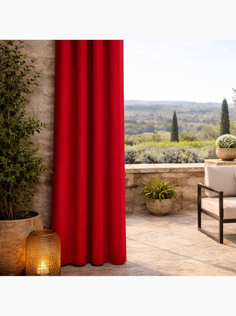 Tenda colorata per esterni resistente ai raggi UV Rosso mattone - Kiabi