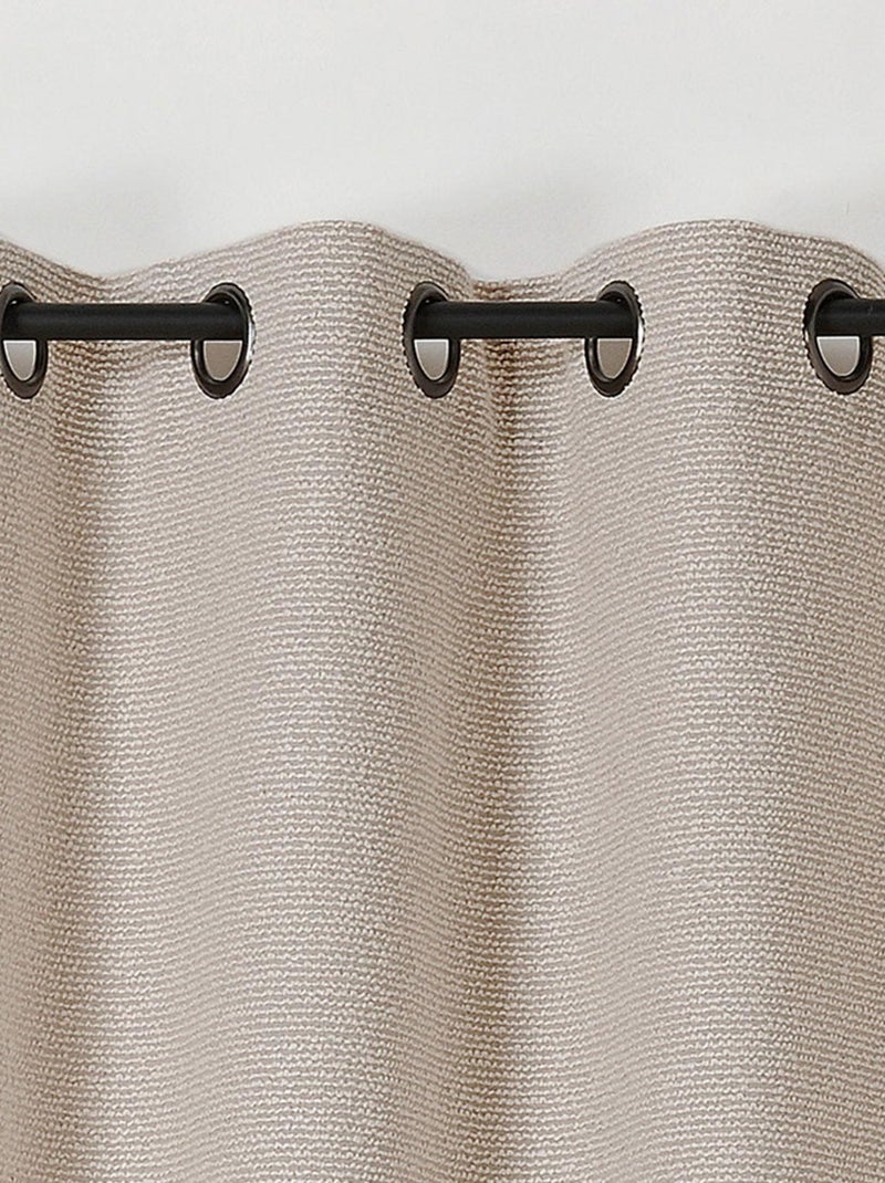 Tenda con effetto spugna testurizzata Beige - Kiabi