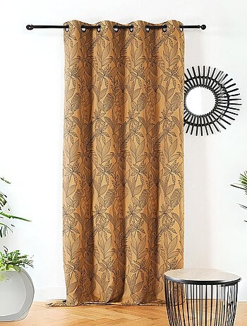 Tenda con foglie stilizzate