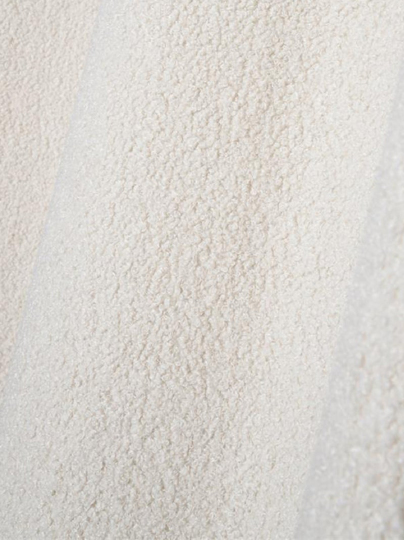 Tenda con occhielli morbidi effetto bouclette Legno naturale - Kiabi