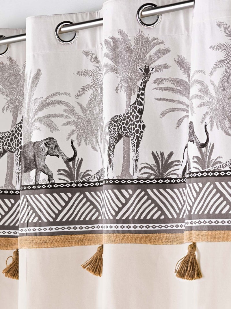 Tenda con top in stile safari Legno naturale - Kiabi