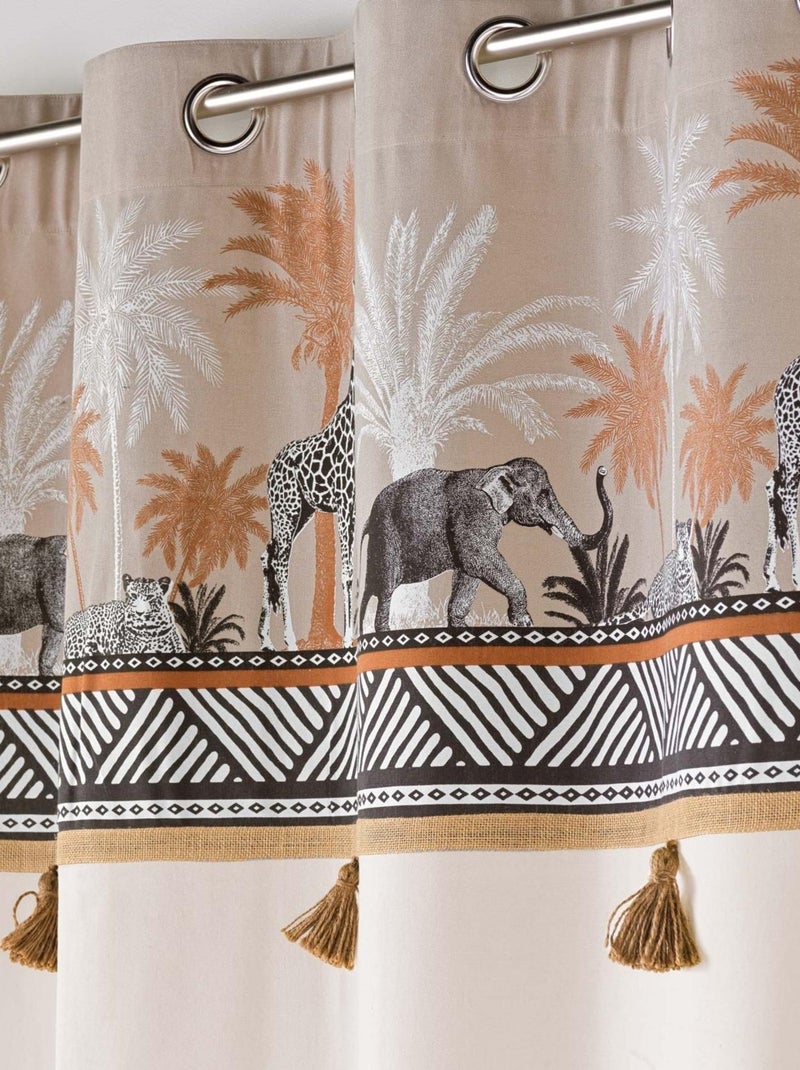 Tenda con top in stile safari Tortora - Kiabi