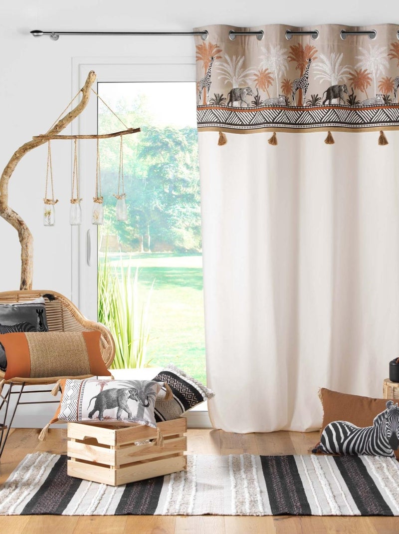 Tenda con top in stile safari Tortora - Kiabi