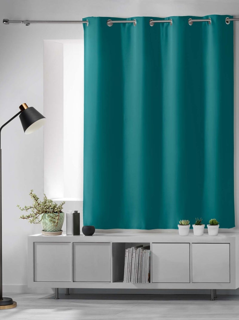 Tenda corta oscurante al 90% per radiatori Blu pavone - Kiabi