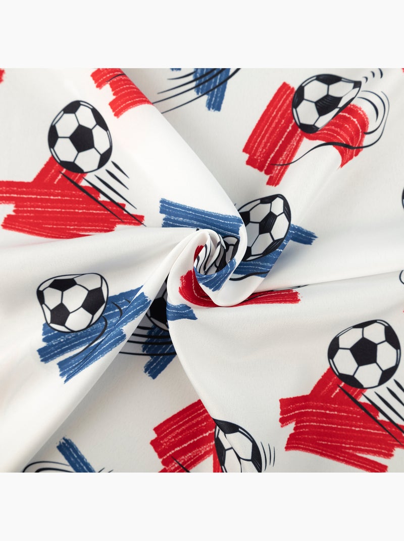 Tenda da calcio stampata Bianco - Kiabi