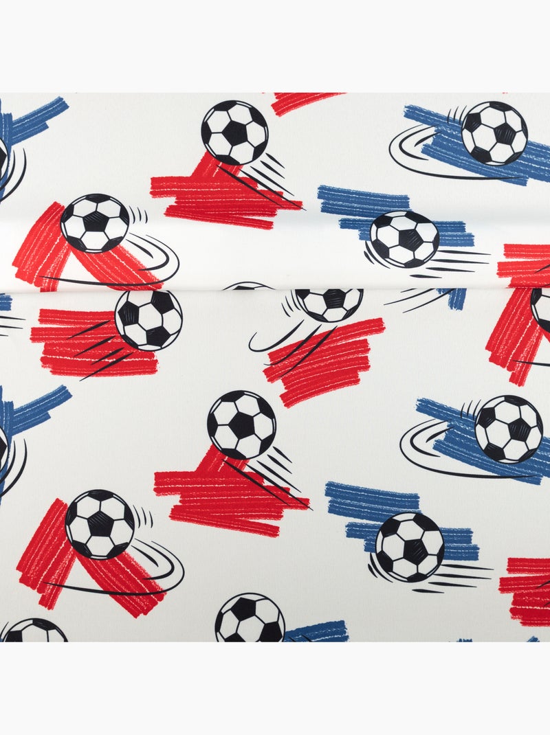 Tenda da calcio stampata Bianco - Kiabi