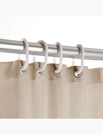 Tenda da doccia semplice con ganci