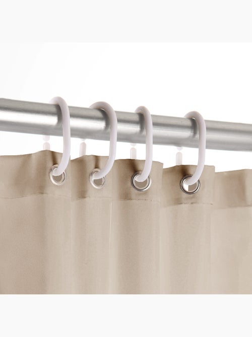 Tenda da doccia semplice con ganci - Kiabi Tenda da doccia semplice con ganci - Kiabi