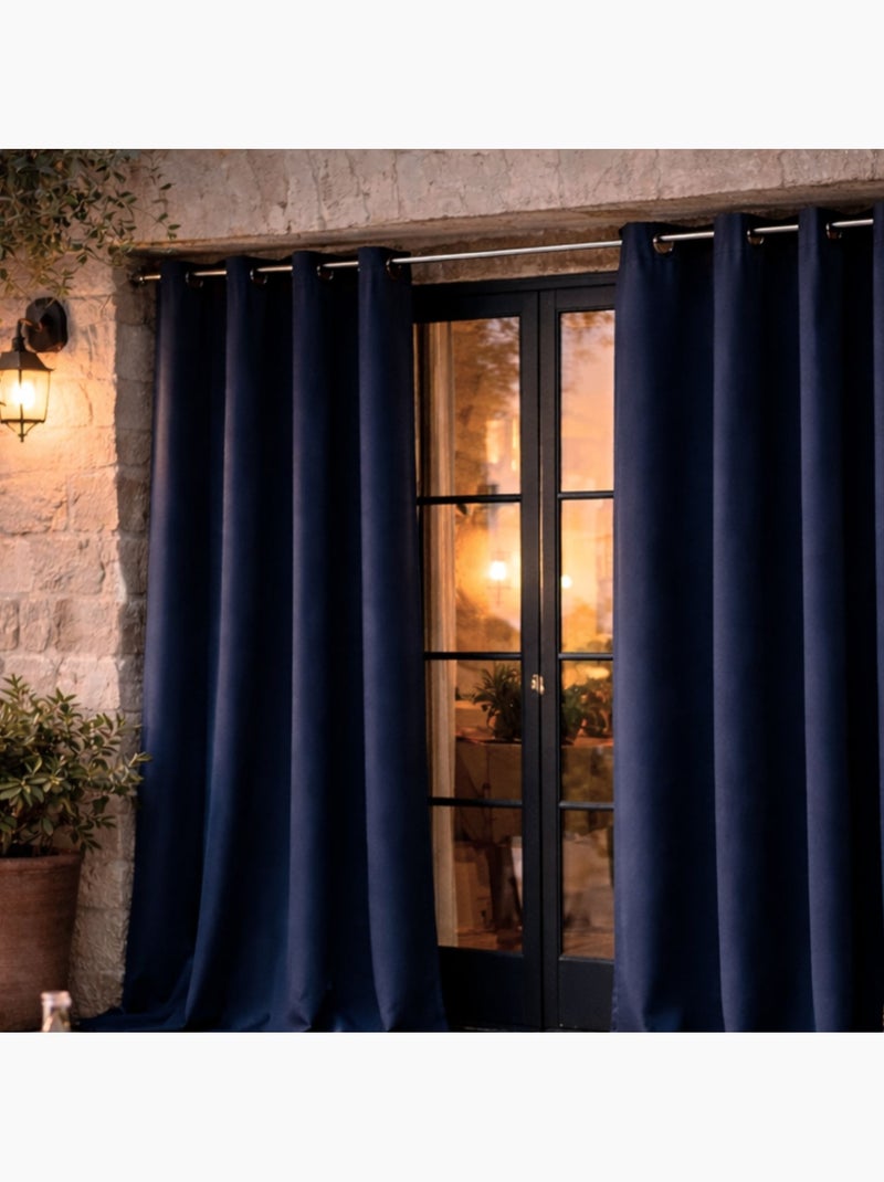 Tenda da esterno in tessuto idrorepellente Blu marino - Kiabi