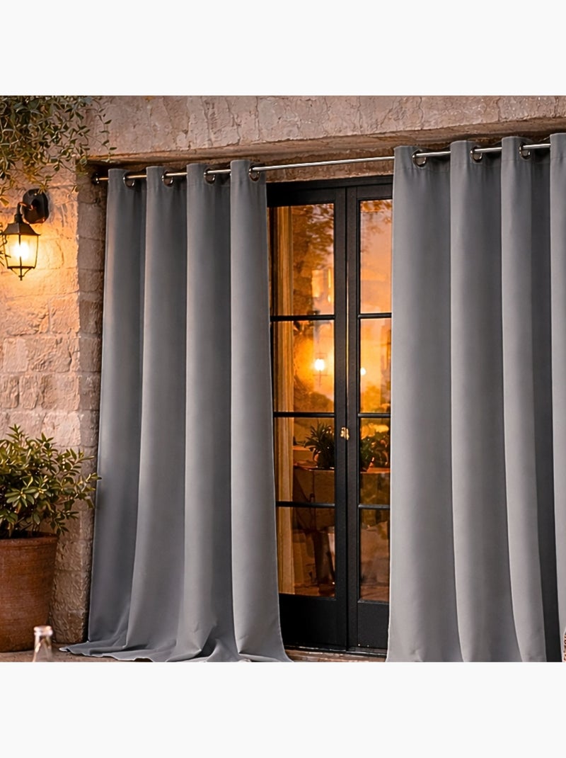 Tenda da esterno in tessuto idrorepellente Grigio chiaro - Kiabi