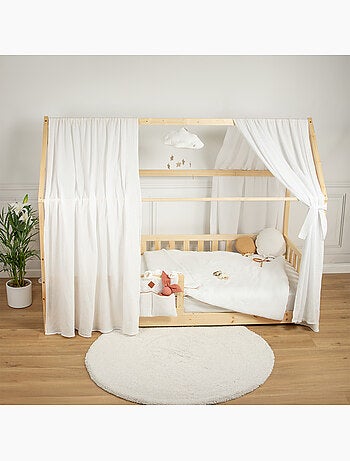 Tenda da letto a casetta in garza di cotone | sevira kids | sevira kids