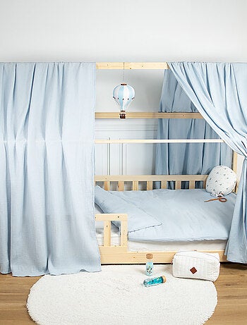 Tenda da letto a casetta in garza di cotone | sevira kids | sevira kids