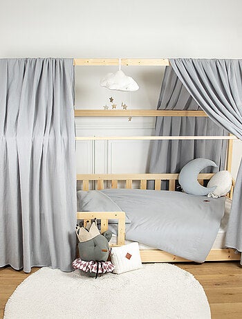 Tenda da letto a casetta in garza di cotone | sevira kids | sevira kids
