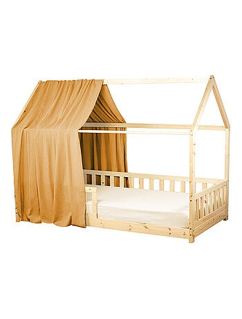 Tenda da letto a casetta in garza di cotone | sevira kids | sevira kids