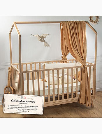Tenda da letto a casetta in garza di cotone | sevira kids | sevira kids