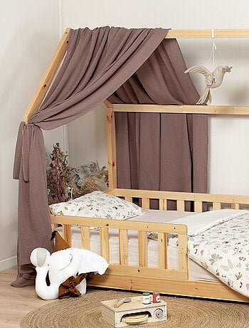 Tenda da letto a casetta in garza di cotone | sevira kids | sevira kids
