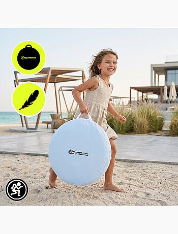 Tenda da spiaggia pop-up hypermotion - riparo leggero e rapido per tutta la famiglia