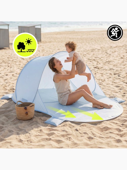 Tenda da spiaggia pop-up hypermotion - riparo leggero e rapido per tutta la famiglia - Kiabi Tenda da spiaggia pop-up hypermotion - riparo leggero e rapido per tutta la famiglia - Kiabi