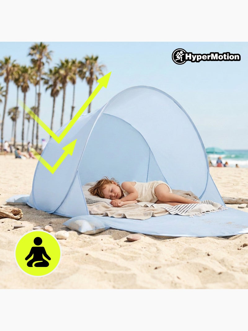 Tenda da spiaggia pop-up hypermotion - riparo leggero e rapido per tutta la famiglia Blu - Kiabi