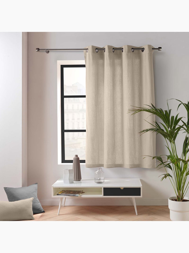 Tenda da tappezzeria in poli/cotone riciclato Beige chiaro - Kiabi