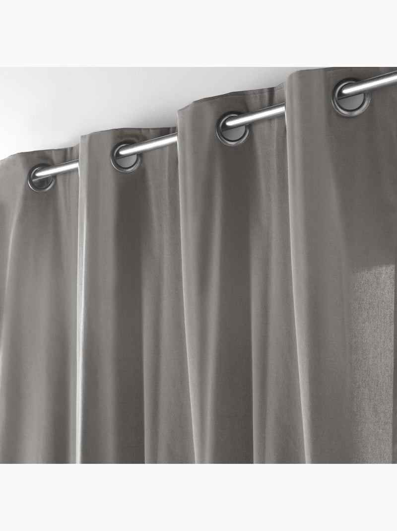 Tenda da tappezzeria in poli/cotone riciclato Grigio - Kiabi