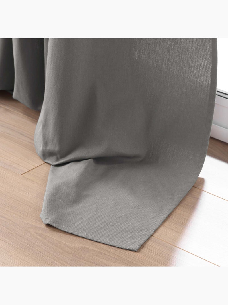 Tenda da tappezzeria in poli/cotone riciclato Grigio - Kiabi