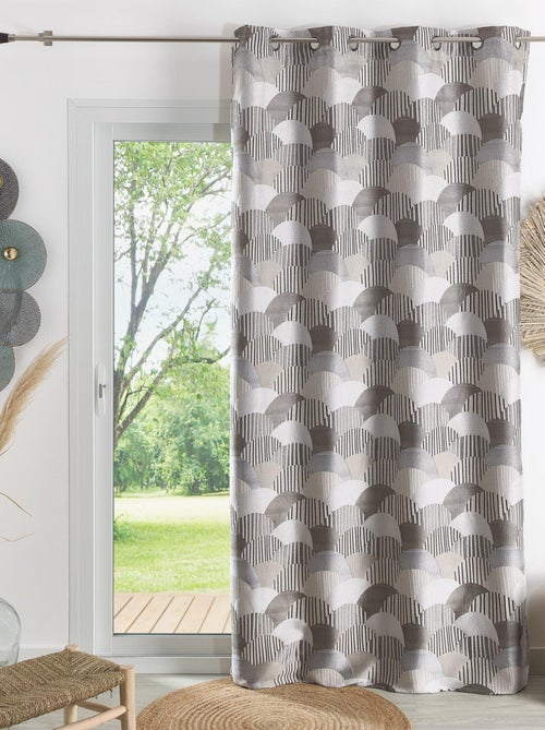 Tenda da tappezzeria jacquard arrotondata - Kiabi